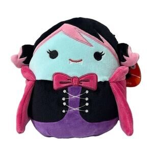 Squishmallows Halloween Felisha the Vampire 7 Inch Soft Plush New